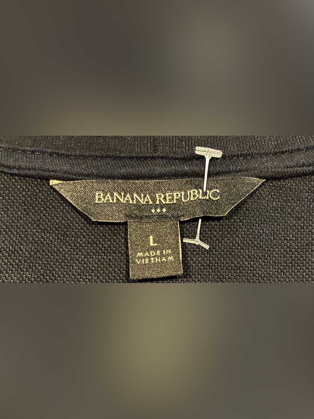 banana republic Jacket Asymmetrical Mock Neck 2way Zip Black SZ. Large NWOT - Picture 3 of 16
